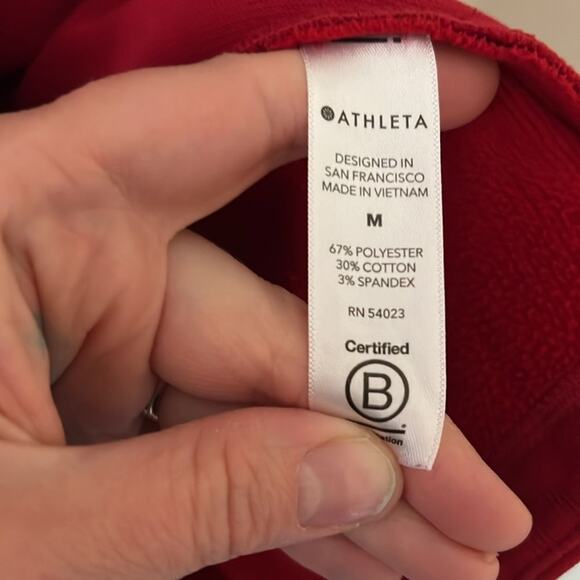 Athleta Cozy Karma Asymetric Pullover | Medium - Picture 8 of 9